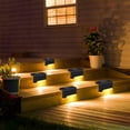 thumbnail image 2 of 4PCS Luces de pasos solares al aire libre Luces de cubierta impermeables Jardín decorativo Leyfeng Luces de pasos, 2 of 7