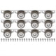 thumbnail image 1 of 12 Ruedas para Muebles de 1,25 Pulgadas, Pequeñas, de Perfil Bajo, Rígidas, Silenciosas y Sin para Cajones., 1 of 7