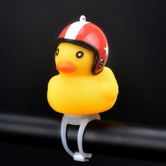 Wind breaking Duck Road Bicycle Bell Little Duck Yellow Duck Helmet Children Riding with Helmet Horn Light