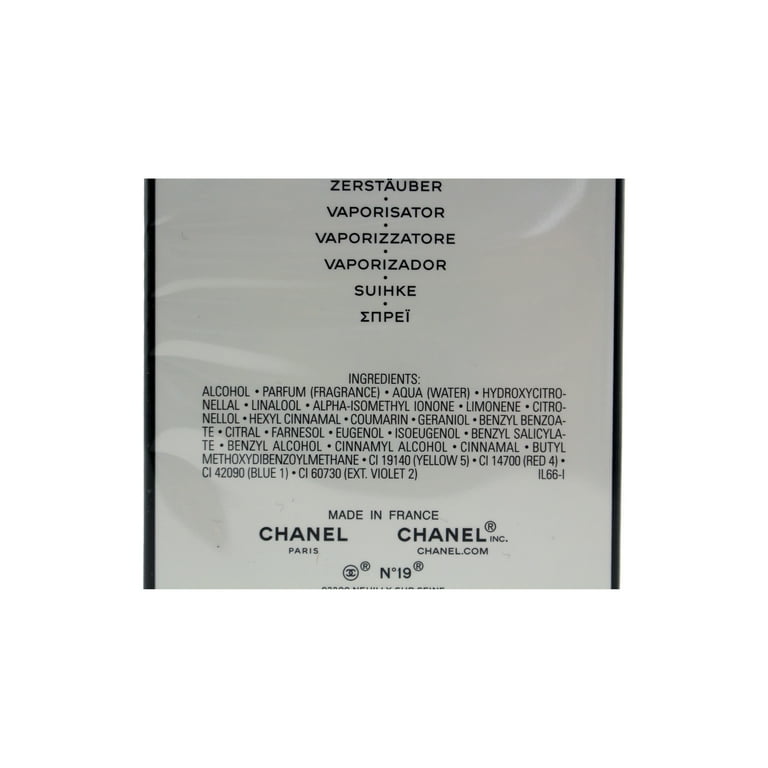 Chanel No 19 Poudre Eau de Parfum Spray 3.4 Ounce - Walmart.com