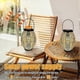 thumbnail image 2 of Outdoor Solar Lanterns - 2 Pieces Weatherproof Rattan Solar Lanterns, IP44 Solar Pendant Lights/Perch Lights for Patio Terrace Dining Table Garden Bal, 2 of 5