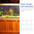thumbnail image 3 of WRISTBIQUE 16Pcs Acrylic Fish Tank Lid Holders Transparent Aquarium Cover Support Rack Durable Easy Install, 3 of 8