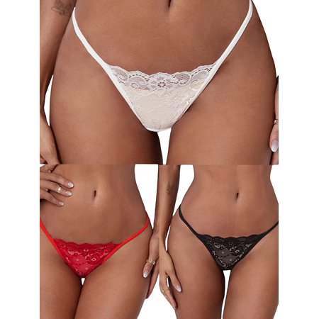 

ZWUYIYHJ Women s Sexy Cut Out Mesh Thongs Underwear Panties