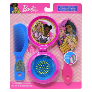1 PC Barbie Hair Brush in Clamshell