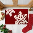 thumbnail image 2 of GQDIN Merry Christmas Doormat Christmas Tree Santa Snowflake Decorate Welcome Mat Holiday Front Door Decor Non-Slip Entrance Rug Home Decor Gift For Family Friends Indoor Outdoor Use, 2 of 4