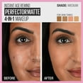 thumbnail image 5 of Maybelline Instant Age Rewind 4-In-1 Matte Foundation Makeup, Medium, 1 fl oz, 5 of 16