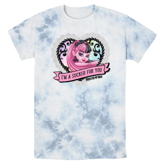 Mens Monster High Draculaura I'm A Sucker For You T Shirt