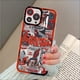thumbnail image 1 of Comics Marvel Cute Spider Man Phone Case For iPhone 11 12 13 14 Mini Pro Max XR X XS TPU Clear Case For 8 7 6 Plus SE 2020 xuanjing unisex, 1 of 2
