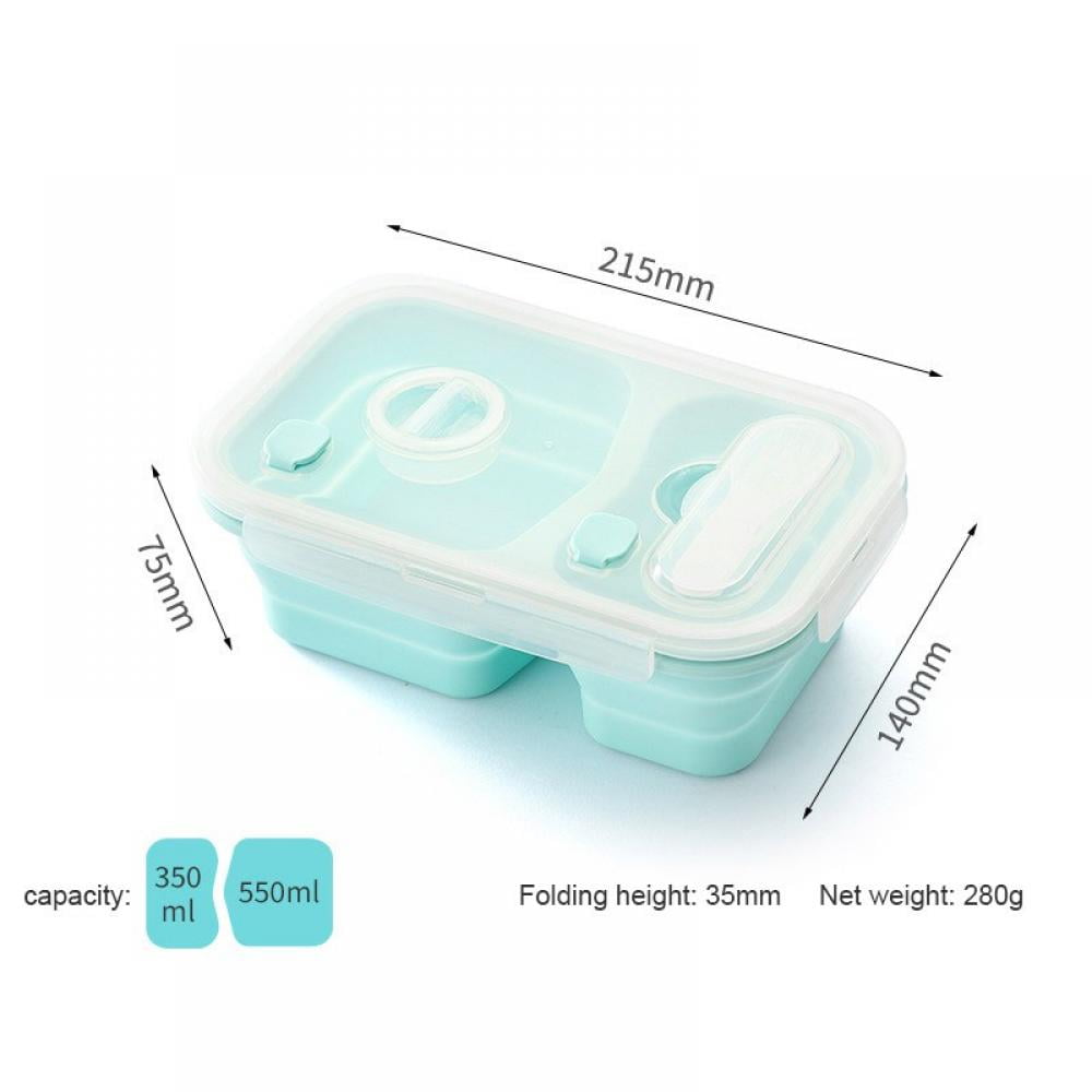 Details about   Single Layer Lunch Box Food Container Microwave Bento With Phone Stand Supplies 