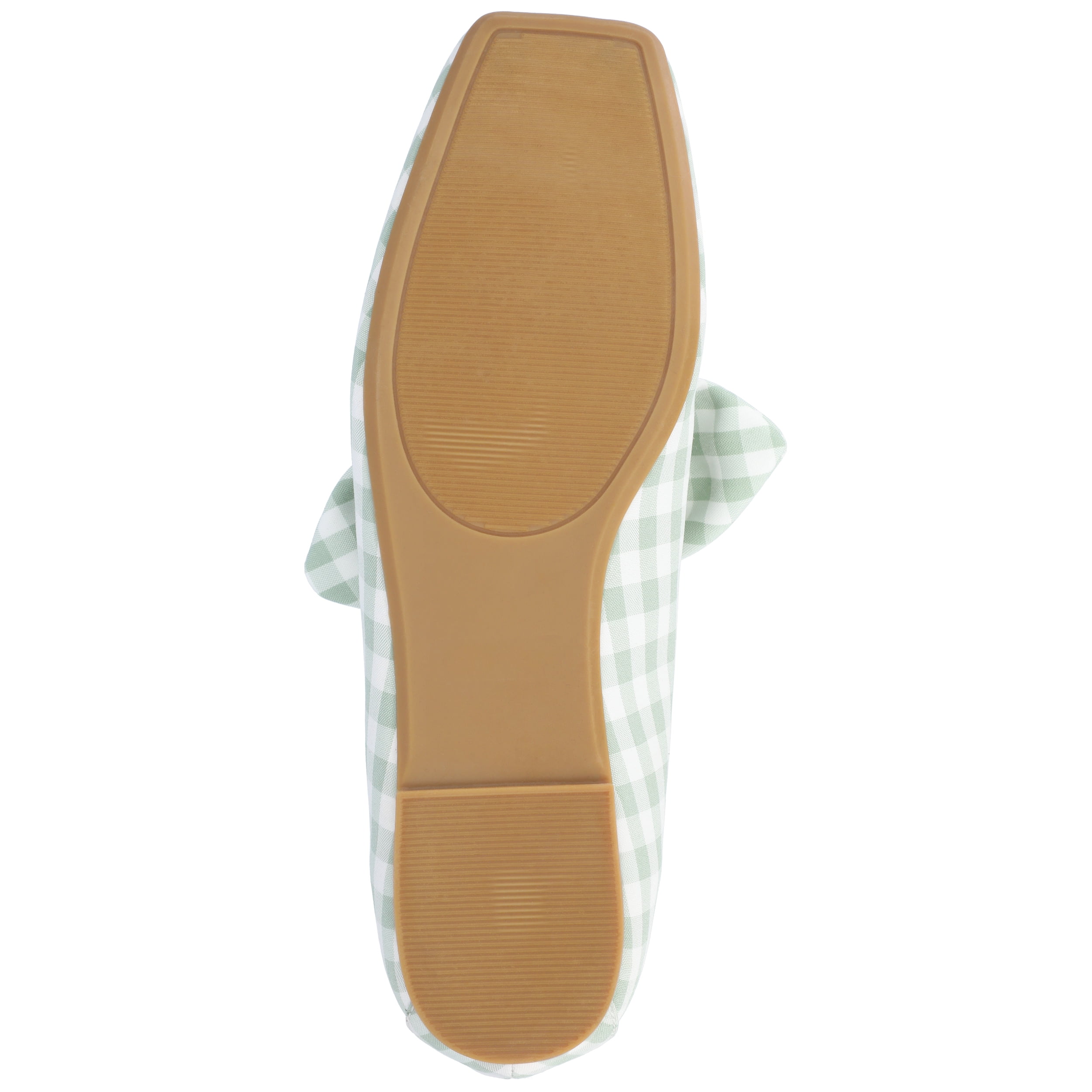 Journee Womens Seralinn Mary Jane Slip On Square Toe Dress Flats