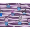 thumbnail image 5 of oneOone Polyester Lycra Violet Tissu Robe Tissu Imprimé par la Cour 56 Pouces de Large, 5 of 5