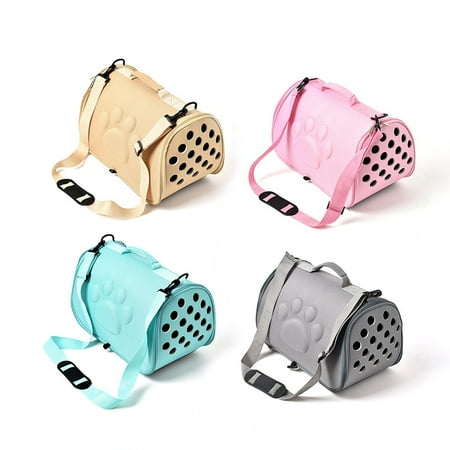 SPRING PARK Travel Outdoor Portable Pet Dog Carrier Cat Carrier Pet Travel Bag Pet Breathable Tote