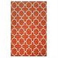 thumbnail image 2 of La Rugs Botticelli Area Rug 430-40 Orange Diamond Jagged 5' x 8' Rectangle, 2 of 2