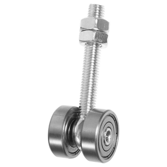 Sliding Door Hanging Wheel Bearing Roller Strut Channel Sliding Cabinet Door Pulley Trolley Assembly Replacement