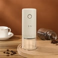 thumbnail image 2 of Yooshoverk Electric Coffee Grinder - Portable USB Rechargeable Bean Mill - 15g Capacity for Espresso Drip - Compact Kitchen Gadget w/ Stainless Steel Blade, 2 of 6