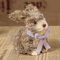thumbnail image 3 of Adornos de Pascua Tejidos Yuyangstore Estatuilla de Conejito, 3 of 8