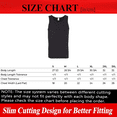 thumbnail image 2 of Gildan Men's Heavy Cotton Black Undershirt Tank Top, Works Sleeveless T-Shirt, Pack 12, S, 2 of 5