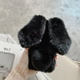 thumbnail image 2 of MasteelfCA Plush Bunny Ear Phone Case Cartoon Furry Phone Cover Compatible for iPhone 13, 2 of 6