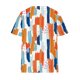 thumbnail image 3 of Fiudx Ofertas Relámpago Camiseta de Manga Corta con Cuello Redondo y Estampado Informal de Gran Tamaño para Mujer, 3 of 4