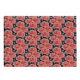 thumbnail image 1 of Floral Cutting Board, Romantic Roses for Lovers Valentines Shabby Perennial Flower Buds Pattern, Decorative Tempered Glass Cutting and Serving Board, Large Size, Dark Coral Dark Blue, by Ambesonne, 1 of 1