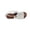 White, variant on Women's Summer Dressy Flat Sandals Comfortable Slip on Casual Flat Shoes for Walking Vacation Brown 7