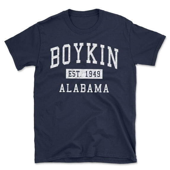 Boykin Alabama Classic Established Men's Cotton T-Shirt