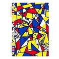 thumbnail image 7 of FORMRS 1-Subject Spiral Notebook 8" x 5" College Ruled 60 Refillable Sheet A5 Hard Cover, 2 Pack, Art Triangles, 7 of 7