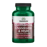 Swanson Dietary Supplements Glucosamine, Chondroitin & MSM Mini Tablet 360ct