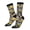 3 Black, variant on Excavator At Work Print Adult Socks for Men & Women,Calf Socks, Ankle Socks,Boots Socks,Breathable Casual Sock,Unisex Crew Socks