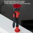 Single Head Emergency Eyewash Station Handheld Brass Eye Wahing Spray