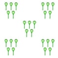 thumbnail image 2 of mmirethe 5x Forme d'Oiseau Globes d'Eau pour une Large Application Dispositif d'Irrigation Automatique L Vert Rond 5Set, 2 of 6