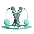 thumbnail image 1 of Cuerda saltar Cuerda de saltar niños adultos cuerda de salto sin cuerda cuerda de velocidad ponderada para entrenamiento Fitness boxeo adelgazamiento, 1 of 7