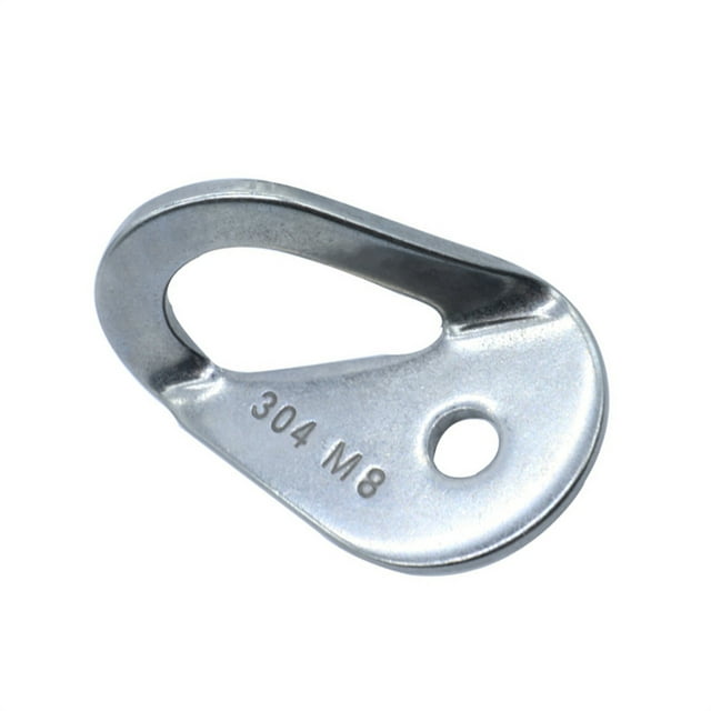 Fixed Point Professional Mountaineering Tool Stainless Steel with Compact Expansion Nail Fixator Replacing Accessory Carabiner Component M8