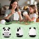 thumbnail image 3 of Figura de juguete Bdayption hecha a mano a ganchillo para mamá panda, 3 of 7