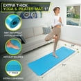 thumbnail image 5 of ProsourceFit Extra Thick Yoga and Pilates Mat 1/2-inch or 1-inch Thick for Fitness, 5 of 6