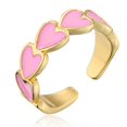 thumbnail image 1 of Open Ring Heart Adjustable - Trendy Cute Midi Ring Jewelry Finger Ring, 1 of 2