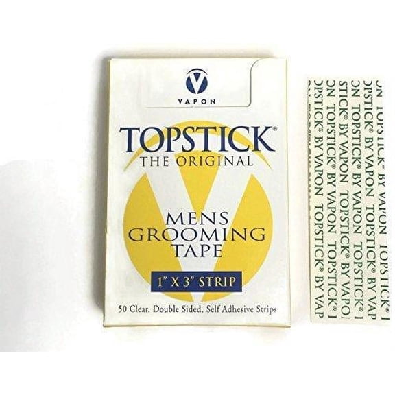 Vapon Topstick 1" X 3" Straight Strips, T150, 50 Pieces