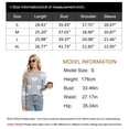 thumbnail image 6 of Sweaters for Women Crewneck Cute Heart Knitted Sweaters Winter Warm Pullover Sweaters Alsol Lamesa, 6 of 6