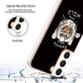 thumbnail image 4 of Funda para Samsung Galaxy S23+ 5g con galvanoplastia de doble cara IMD y soporte para anillo (sonrisa), 4 of 5