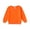 Orange, variant on 3T Baby Girls Clothes 4T Girls Tops Solid Color Round Neck Toddler Girls Long Sleeve T-shirts Apricot