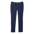 thumbnail image 2 of Woman Within Plus Size Straight-Leg Stretch Knit Denim Five-Pocket Jeans, 2 of 6
