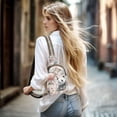 thumbnail image 7 of Pandas Flowers Floral Leaves Bear Crossbody Bags Backpack Chest Bag Shoulder Bag Waist Bag for Outdoor Travel Hiking Fitness Cycling, 7 of 7