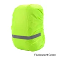 thumbnail image 1 of 8-70L Reflective Backpack Rain Cover Outdoor Cycling Hiking Climbing Bag Cover Waterproof Rain Cover For Backpack rucksack Fluorescent Green-XS, 1 of 6
