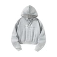 thumbnail image 3 of Sudaderas con capucha informales para mujer, jersey con cordón, ropa deportiva, ropa de gimnasio para mujer, para oficina, fiesta, pesca L, 3 of 8