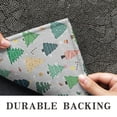 thumbnail image 6 of Gray Christmas Tree Pattern Door Rugs,Washable Non Slip Door Mats Indoor,Decorative Door Mats,Entry Mat Indoor for Entrance,Bedroom,Kitchen,Bathroom,20"x32", 6 of 6