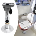 thumbnail image 1 of Pedestal para asiento de barco, altura ajustable, profesional, resistente, portátil, de alto rendimiento, robusto, práctico, base para silla de barco Ajuste de 33 a 48 cm, 1 of 8