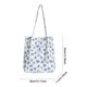 thumbnail image 2 of Bolso de hombro para mujeres pordurowy bolso de mano de gran capacidad azul claro azul azul, 2 of 9