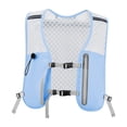 thumbnail image 3 of Mochila de hidratación, chaleco para correr, gran capacidad para mujeres y hombres, portátil para correr. Azul, 3 of 9