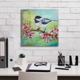 thumbnail image 5 of Epic Graffiti 'Chirpy Chickadee' by St. Hilaire Elizabeth, Canvas Wall Art, 18"x18", 5 of 8