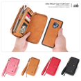 thumbnail image 5 of Galaxy S9 Wallet Detachable Case, Dteck [wrist band][14 Card Slots] Zipper Purse Phone Case Multi-functional Folio Flip Weave PU Leather Removable Magnetic Back Cover For Samsung Galaxy S9,Yellow, 5 of 8